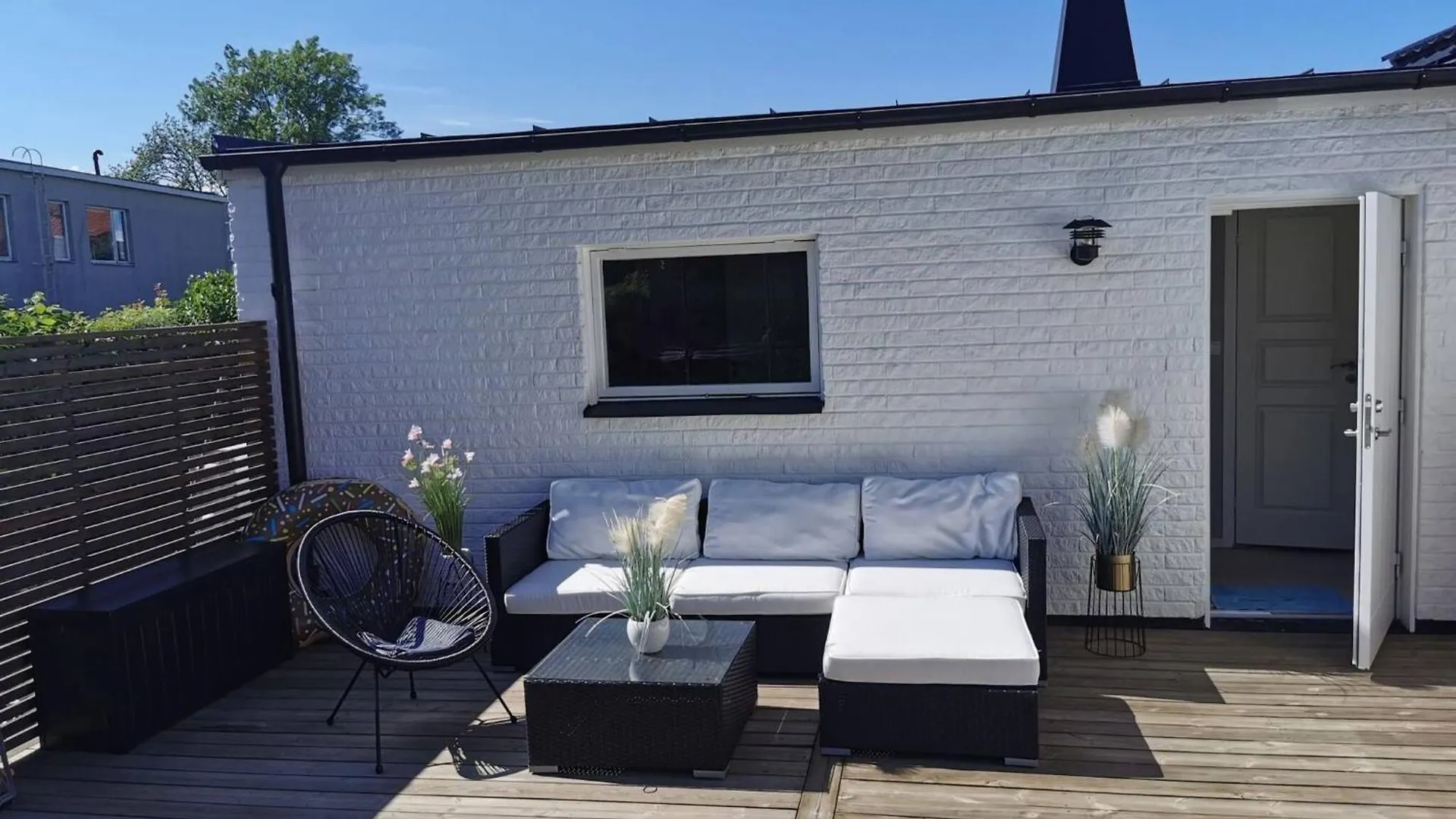 Nice Villa With Sunny Terrace, Smaller Pool Jumping-Pad Stockholm Sweden