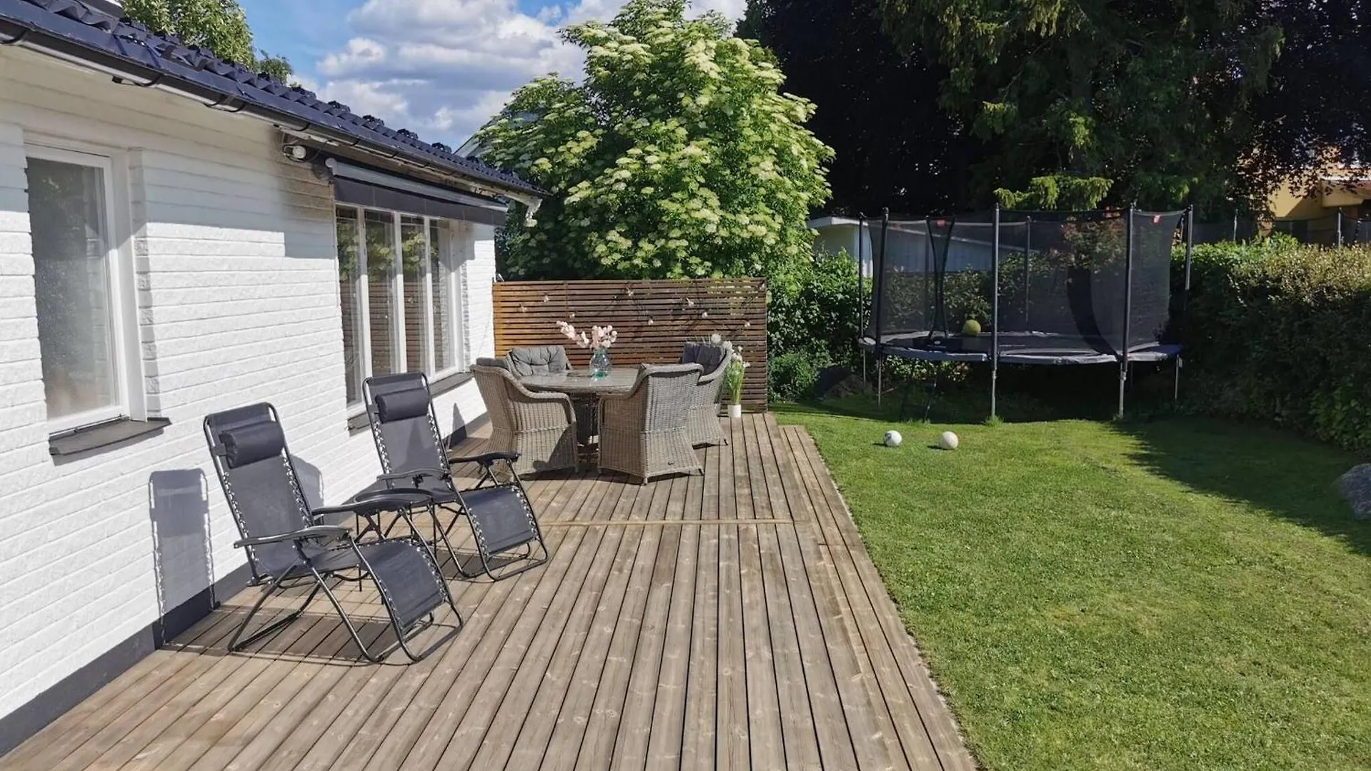 Nice Villa With Sunny Terrace, Smaller Pool Jumping-Pad Stockholm 0*,  Sweden